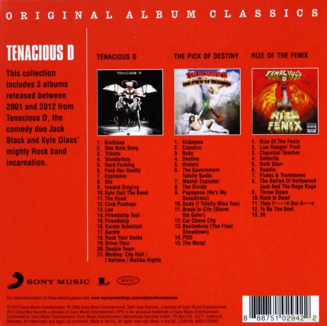 Tenacious D: Original Album Classics [3CD]