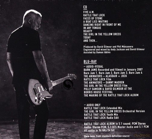 David Gilmour: Rattle That Lock [CD]+[Blu-Ray]