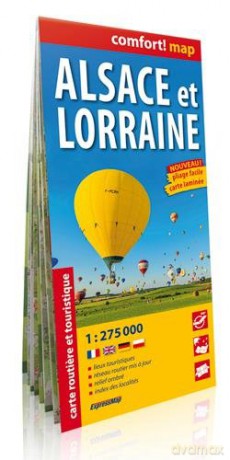 Alsace et Lorraine 1:275 000