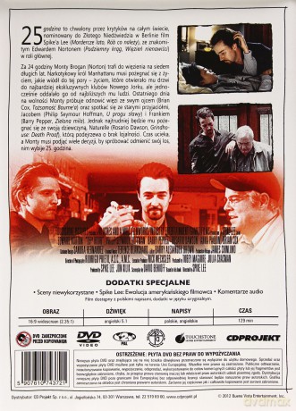 25 godzina (Filmowe przeboje) [DVD]