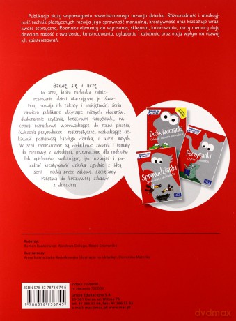 Bawię się i uczę. Siedmiolatek Wycinanki prace twórcze [KSIĄŻKA]