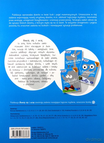Bawię się i uczę. Sześciolatek Przeliczanki poznawanie matematyki [KSIĄŻKA]