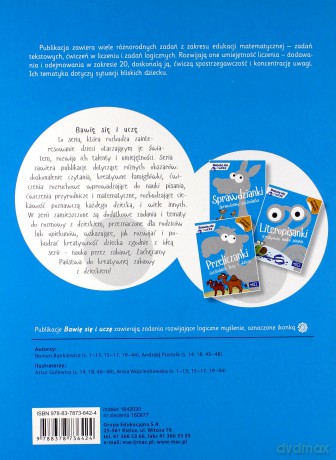 Bawię się i uczę. Sześciolatek Przeliczanki. Ćwiczenie rozwijające liczenie [KSIĄŻKA]