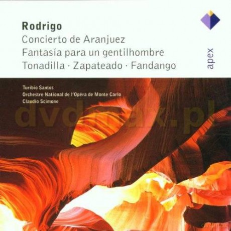 Turibio Santos/Claudio Scimone: Rodrigo: Concierto De Aranjuez, Fantasia para un gentilhombre [CD]