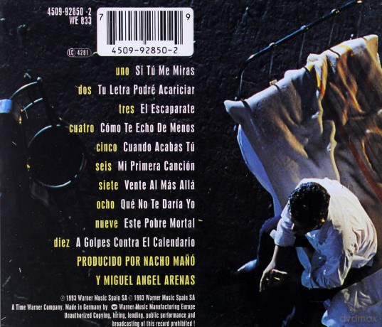 Alejandro Sanz: Si Tu Me Miras [CD]