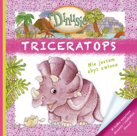 Dinusie. Triceratops [KSIĄŻKA]