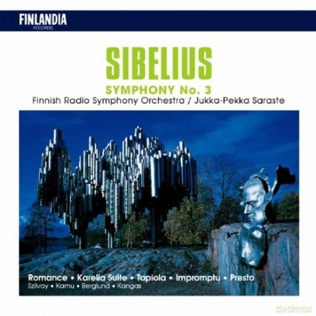 Saraste/Berglund/Kamu/Kangas: Sibe: Symphony No.3 [CD]
