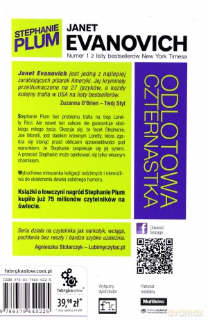Stephanie Plum - Odlotowa czternastka [KSIĄŻKA]