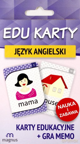 Edu Karty. Język angielski [KSIĄŻKA]