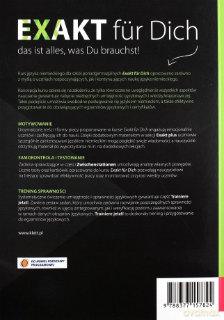 Exakt fur Dich 1. Podręcznik [KSIĄŻKA]+[DVD]