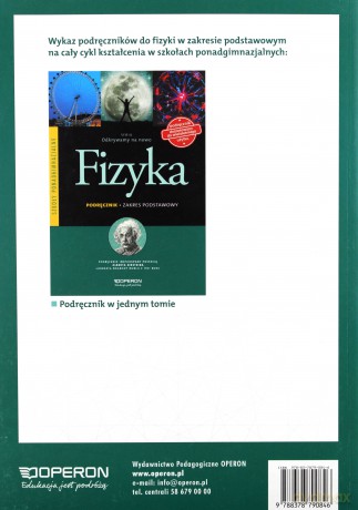 Fizyka LO Odkrywamy na nowo. Podręcznik zakres podstawowy [KSIĄŻKA]