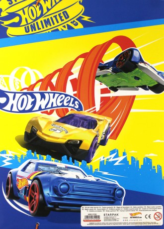 Teczka z gumką A4 Hot Wheels