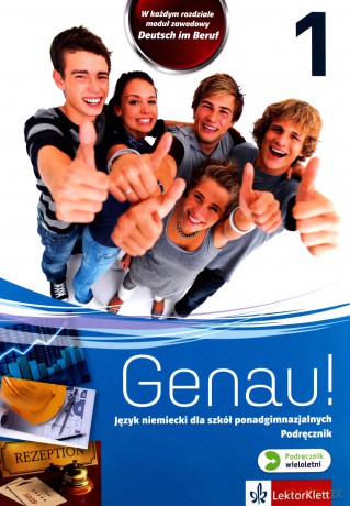 Genau 1. Podręcznik [KSIĄŻKA]+[CD]