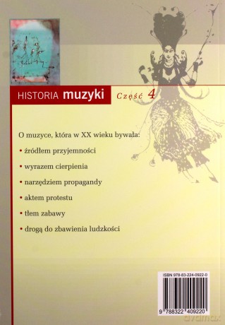 Historia muzyki 4. Podręcznik dla szkół muzycznych [KSIĄŻKA]
