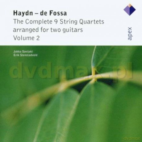 Haydn - de Fossa: String Quartets arranged for two guitars, vol.2 [CD]