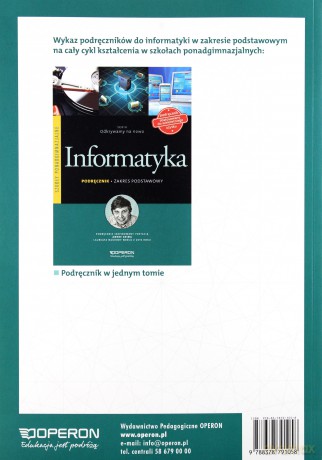 Informatyka LO Odkrywamy. Podręcznik zakres podstawowy -Arkadiusz Gawełek [KSIĄŻKA]