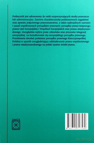 Wstęp do prawoznawstwa [KSIĄŻKA]