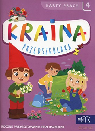 Kraina przedszkolaka Karty Pracy 4 [KSIĄŻKA]