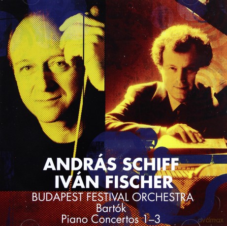 Andras Schiff/Bufo/Ivan Fischer: Bartok: Piano Concertos No.1-3 [CD]