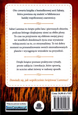 Lammas. Rytuały, przepisy i zaklęcia na święto żni [KSIĄŻKA]