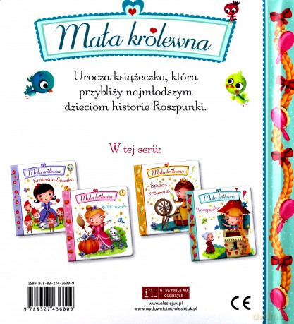 Mała królewna. Roszpunka [KSIĄŻKA]