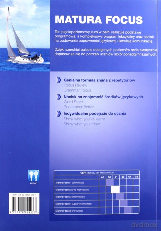 Matura Focus 2 PL Podręcznik A2 + B1 [KSIĄŻKA]