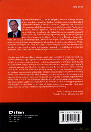 Mediacja gospodarcza [KSIĄŻKA]