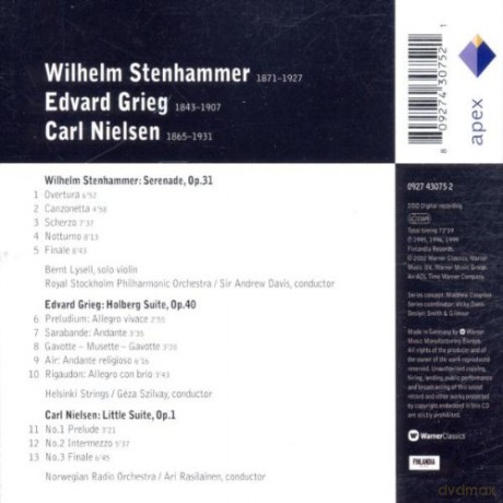 Schwarz: Sten: Sereneade/Holberg Suite/L [CD]