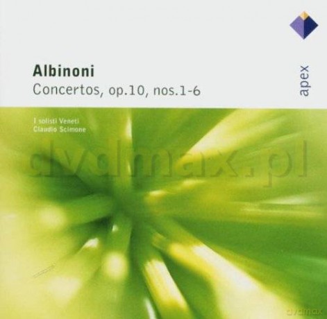 Claudio Scimone: Tomaso Albinoni: Concertos Op.10 nr 1-6 [CD]