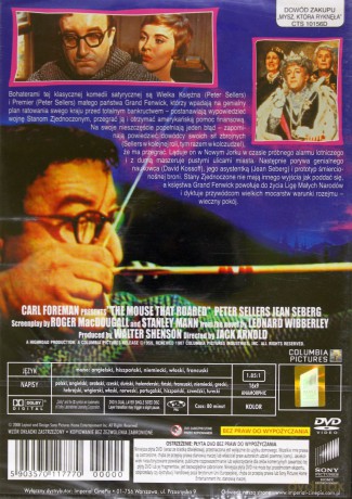 Mysz, która ryknęła [DVD]