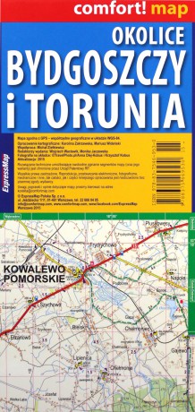 Okolice Bydgoszczy i Torunia 1:75 000