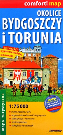 Okolice Bydgoszczy i Torunia 1:75 000