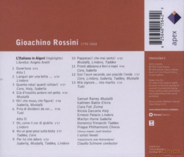 Scimone/Po: Rossini: Italiana In Algeri [CD]