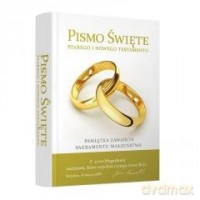 Pismo Święte Stary Testament i Nowy Testament. Pamiątka Sakramentu Małżeństwa [KSIĄŻKA]