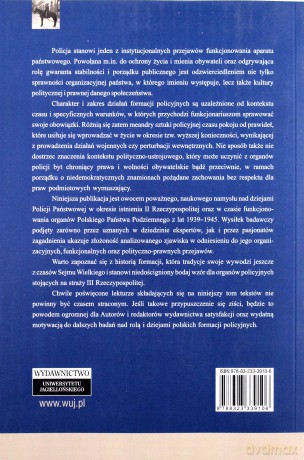 Policja Państwowa w Drugiej Rzeczpospolitej [KSIĄŻKA]