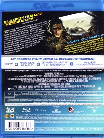 Mad Max 4: Na drodze gniewu 3D [Blu-Ray 3D]+[Blu-Ray]