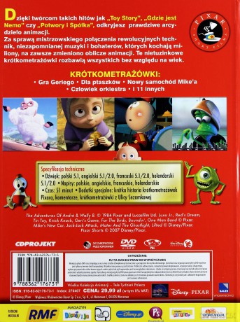 Kolekcja krótkometrażówek (Disney) (booklet) [DVD]