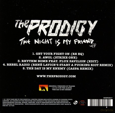 The Prodigy: The Night Is My Friend EP [CD]