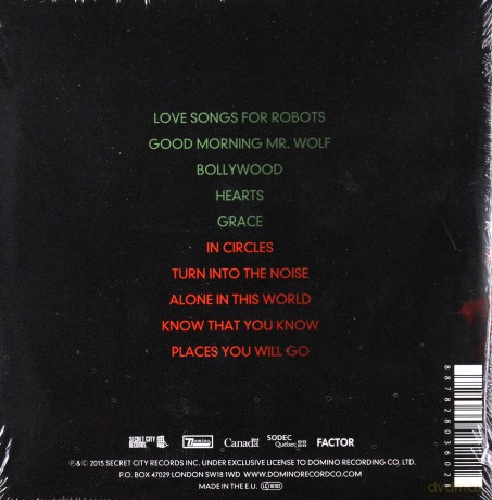 Patrick Watson: Love Songs For Robots [CD]