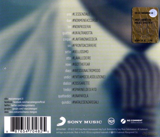 Marco Mengoni: Prontoacorrere [CD]
