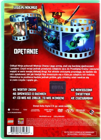 LEGO Ninjago Opętanie część 1 [DVD]