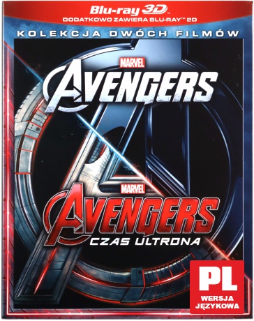 Avengers + Avengers: Czas Ultrona [4xBlu-Ray 3D]