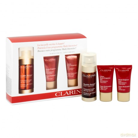 Clarins Set Double Serum (Double Serum 30ml+ Multi-Intensive Jour 15ml+ Multi-Intensive Nuit 15ml)