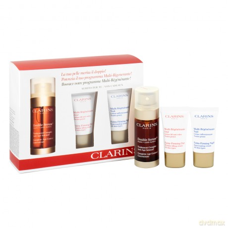 Clarins Set Double Serum (Double Serum 30ml+ Multi-Regenerante Jour 15ml+ Multi-Regenetante Nuit 15ml)