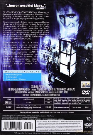 Zemsta Frankensteina [DVD]
