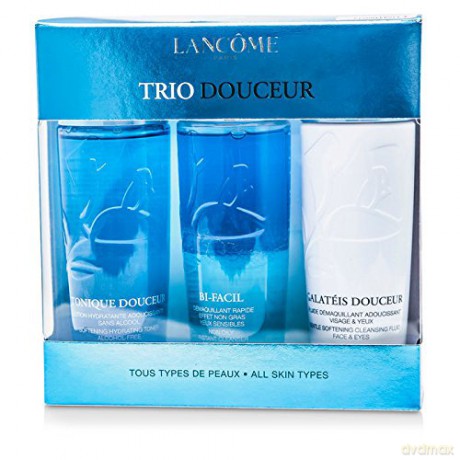 Lancome Set Trio Demaquillant (Bi-Facil 125ml, Galateis Douceur 125ml, Tonique Douceur 125ml)