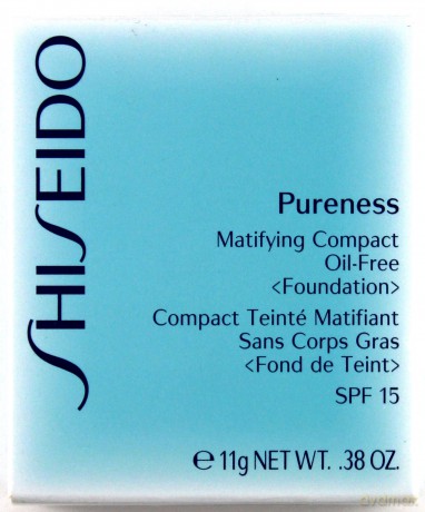 Shiseido Pureness Matifying Compact Oil Free Foundation Spf15 10 11g