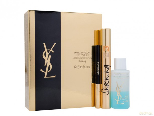 Yves Saint Laurent Mascara Zestaw Mascara Shocking N*1, Make-Up Remover 30ml, Dessin Du Regard Wp N*1