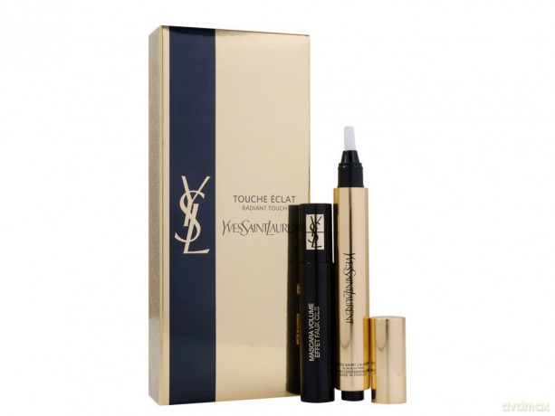 Yves Saint Laurent Zestaw Touch Eclat N*2, Mini Mascara Volume 2ml