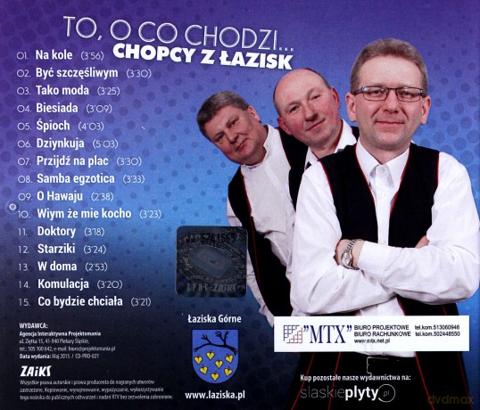 Chłopcy z Łazisk: To o Co Chodzi [CD]
